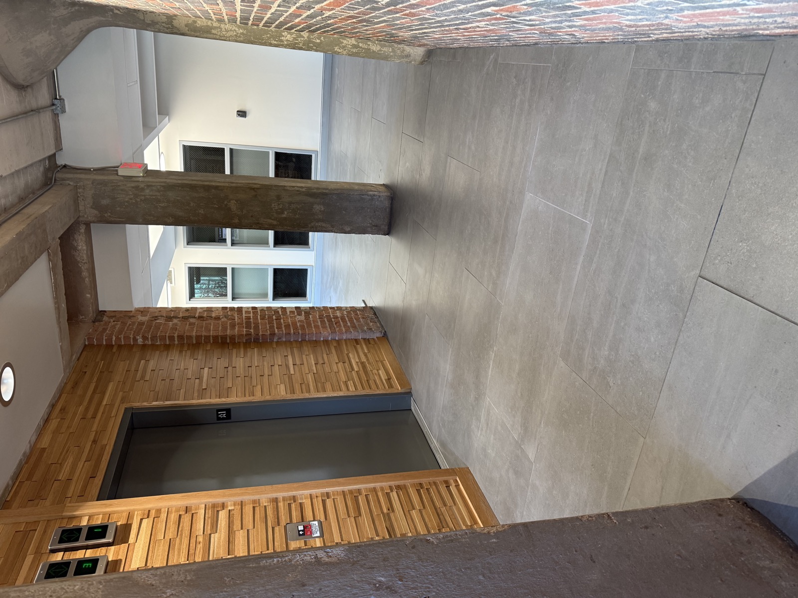Lobby renovation at 1230 W Morehead — second view